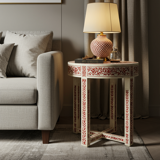 Luxury Bone Inlay or Mother of Pearl Furniture