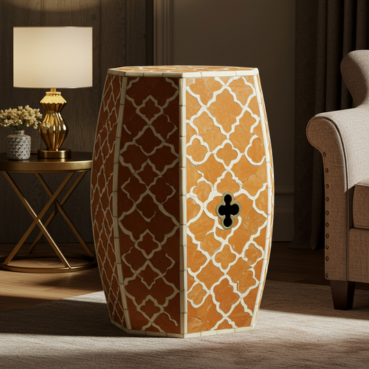 Luxury Bone Inlay or Mother of Pearl Furniture