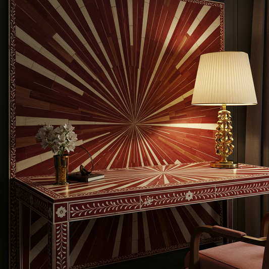 Luxury Bone Inlay or Mother of Pearl Furniture