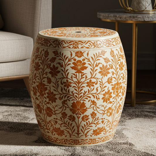 Luxury Bone Inlay or Mother of Pearl Furniture