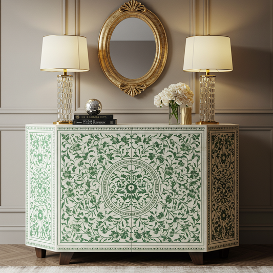 Luxury Bone Inlay or Mother of Pearl Furniture