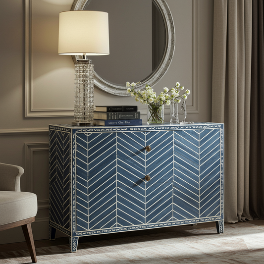 Luxury Bone Inlay or Mother of Pearl Furniture