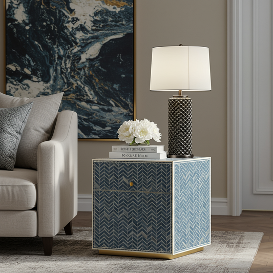 Luxury Bone Inlay or Mother of Pearl Furniture