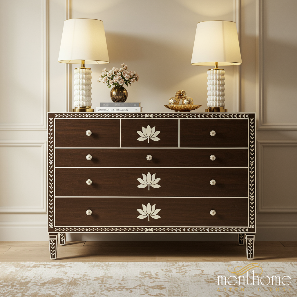 wood luxury dresser Luxury White and Gold 12-Drawer Dresser with Pine Wood Top Elegant Storage Cabinet for Bedroom or Living Room - Bed Bath & Beyond
