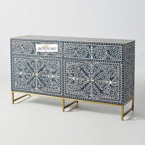 Bone inlay Cabinet moroccan inspired