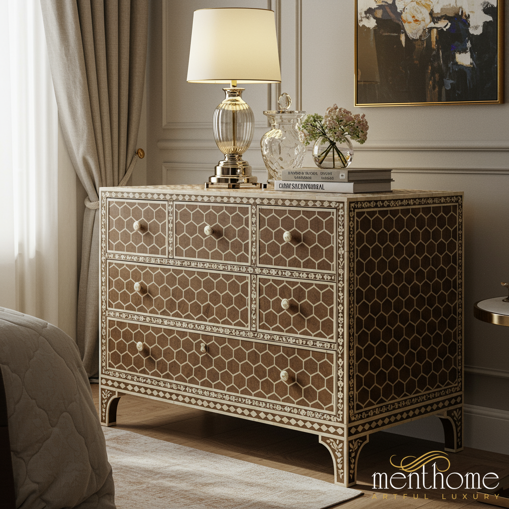 luxury bedroom dresser Klaussner Juliet Traditional Luxury Wood Dresser with Ornate Carved Details