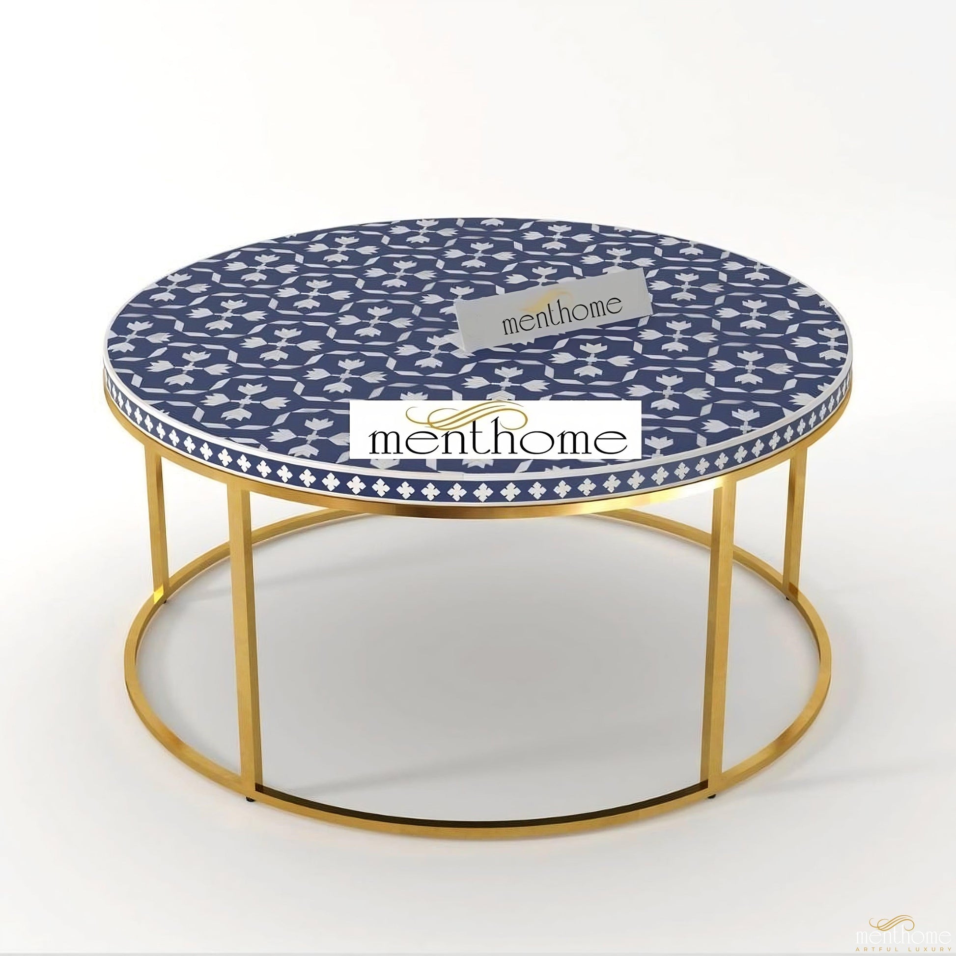Centre Table | Bone Inlay Coffee Table | Luxury Handmade Coffee Table