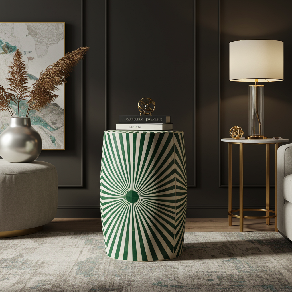 Luxury Bone Inlay or Mother of Pearl Furniture