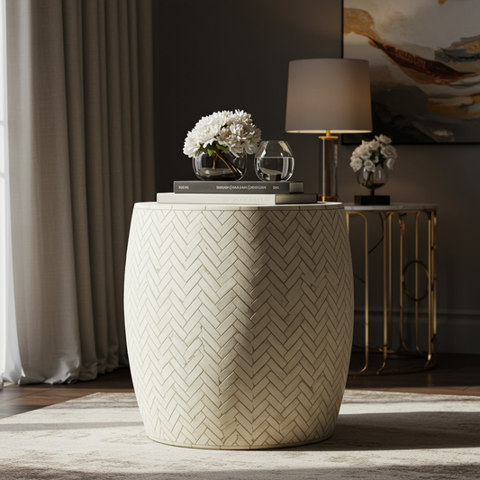 Luxury Bone Inlay or Mother of Pearl Furniture