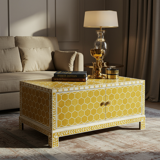 Luxury Bone Inlay or Mother of Pearl Furniture