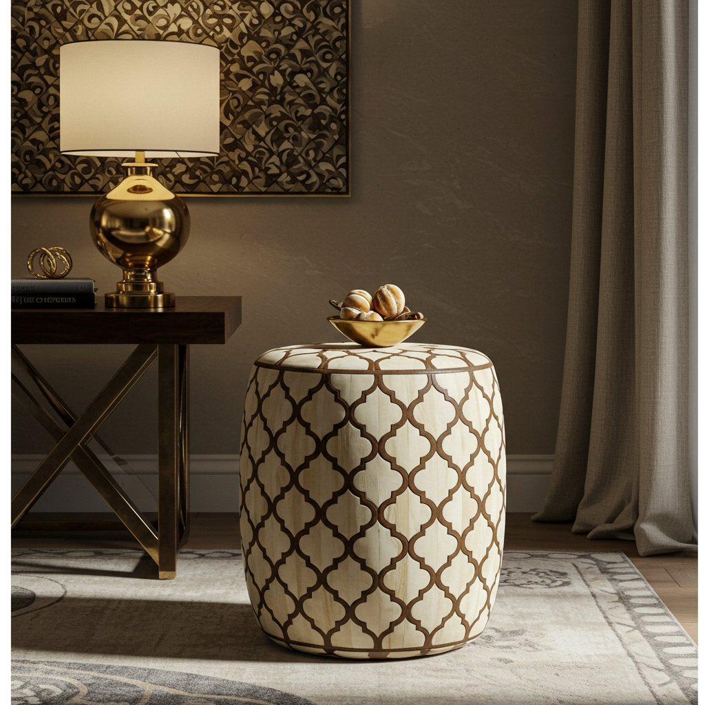 Luxury Bone Inlay or Mother of Pearl Furniture