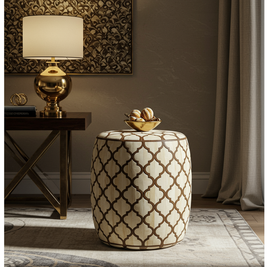 Luxury Bone Inlay or Mother of Pearl Furniture