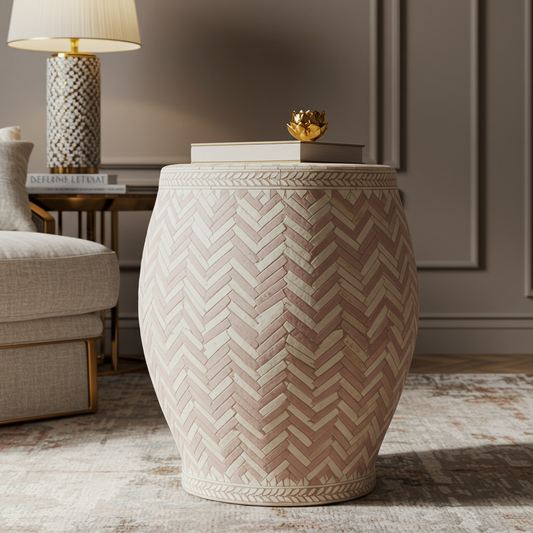 Luxury Bone Inlay or Mother of Pearl Furniture