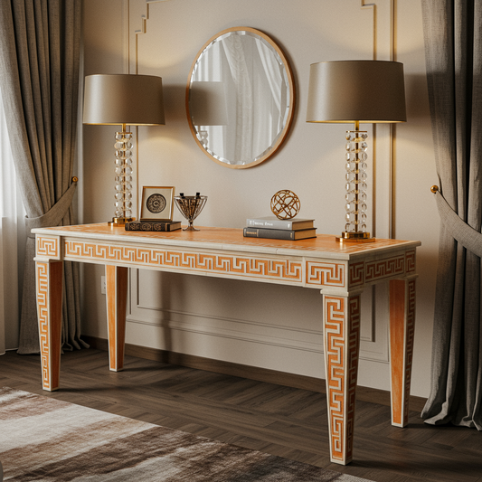 Luxury Bone Inlay or Mother of Pearl Furniture