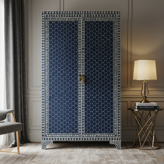 Luxury Bone Inlay or Mother of Pearl Furniture