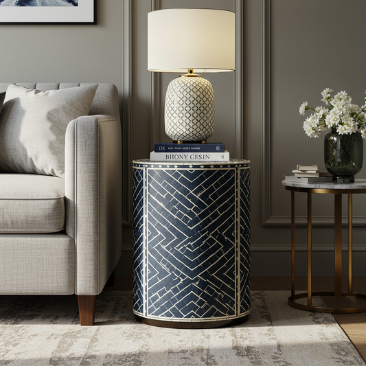 Luxury Bone Inlay or Mother of Pearl Furniture