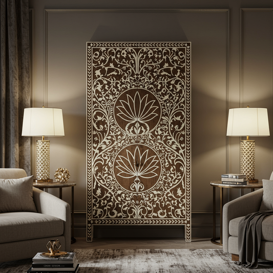 Luxury Bone Inlay or Mother of Pearl Furniture
