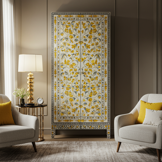 Luxury Bone Inlay or Mother of Pearl Furniture