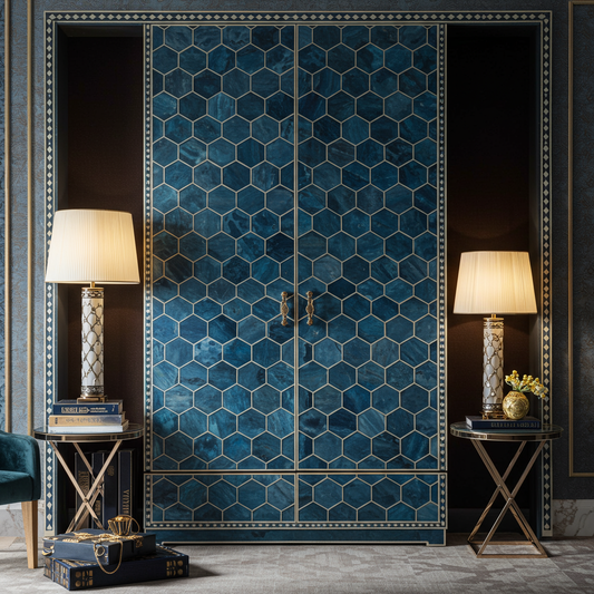 Luxury Bone Inlay or Mother of Pearl Furniture