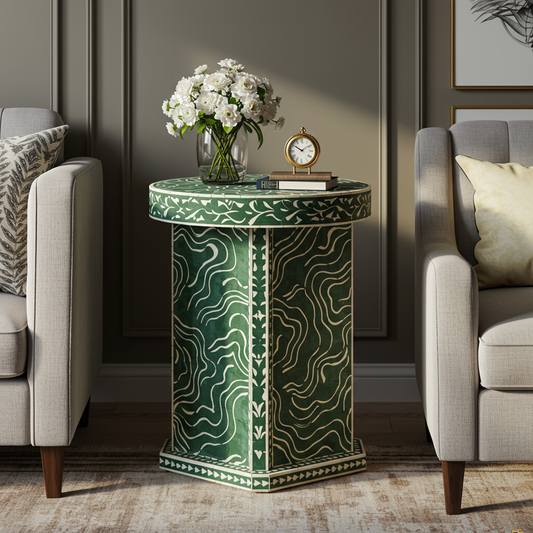 Luxury Bone Inlay or Mother of Pearl Furniture