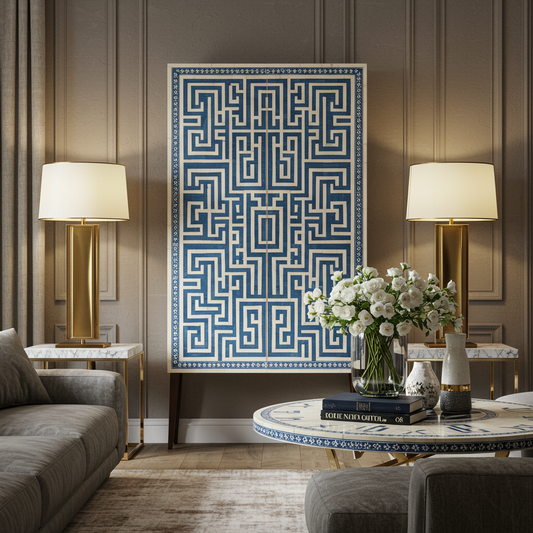 Luxury Bone Inlay or Mother of Pearl Furniture