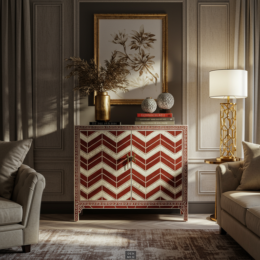 Luxury Bone Inlay or Mother of Pearl Furniture