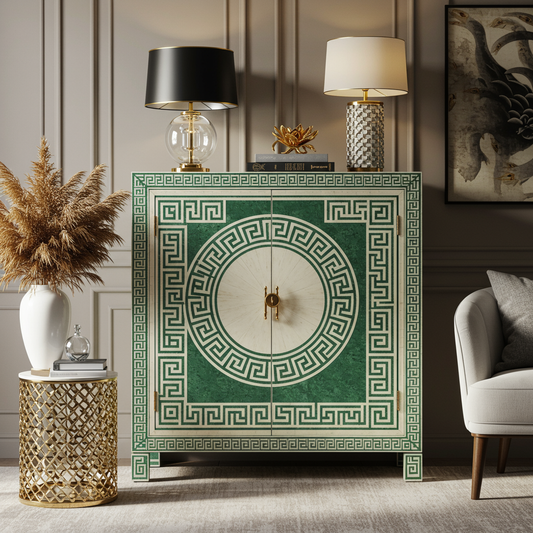 Luxury Bone Inlay or Mother of Pearl Furniture