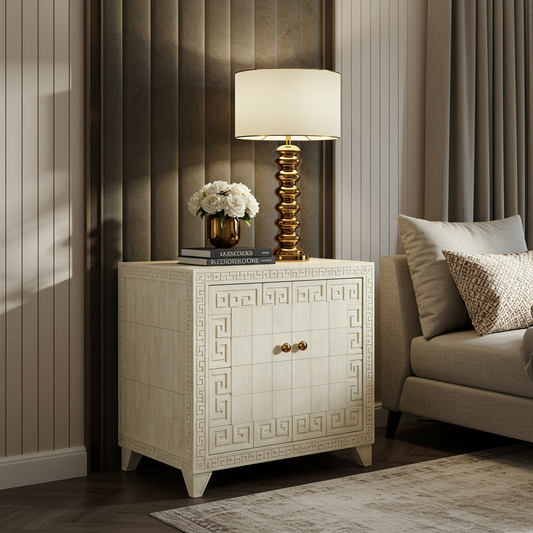 Luxury Bone Inlay or Mother of Pearl Furniture