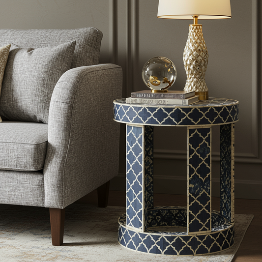 Luxury Bone Inlay or Mother of Pearl Furniture