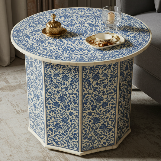 Luxury Bone Inlay or Mother of Pearl Furniture