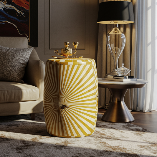 Luxury Bone Inlay or Mother of Pearl Furniture