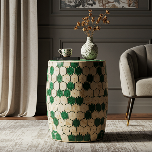 Luxury Bone Inlay or Mother of Pearl Furniture