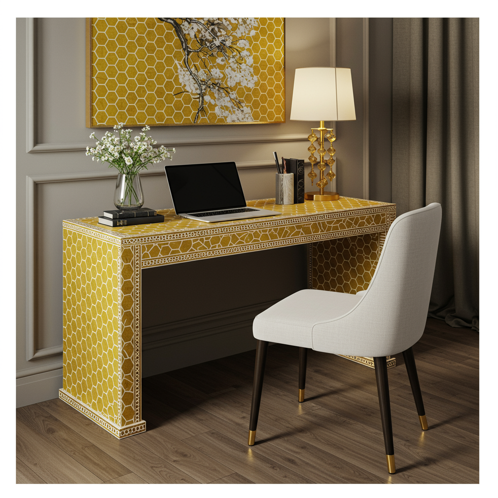 Luxury Bone Inlay or Mother of Pearl Furniture