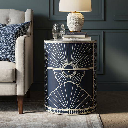 Luxury Bone Inlay or Mother of Pearl Furniture