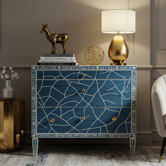 Luxury Bone Inlay or Mother of Pearl Furniture