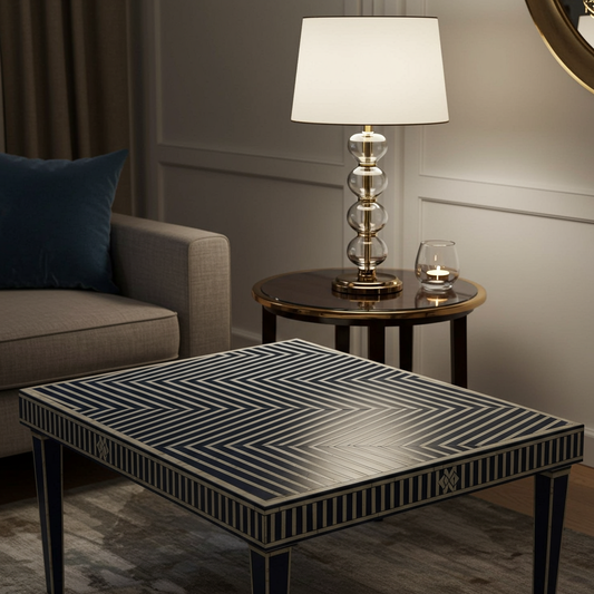 Luxury Bone Inlay or Mother of Pearl Furniture
