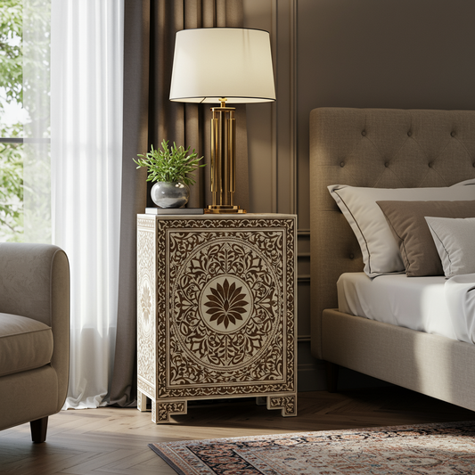 Luxury Bone Inlay or Mother of Pearl Furniture