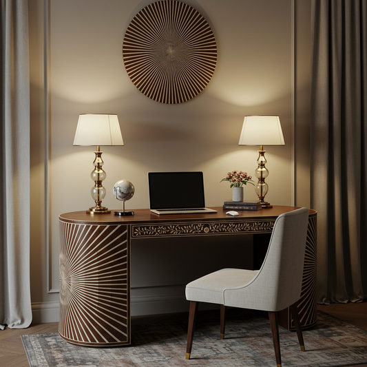 Luxury Bone Inlay or Mother of Pearl Furniture