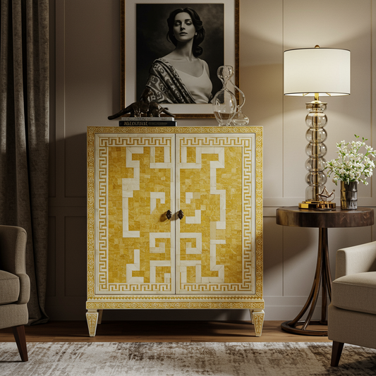 Luxury Bone Inlay or Mother of Pearl Furniture