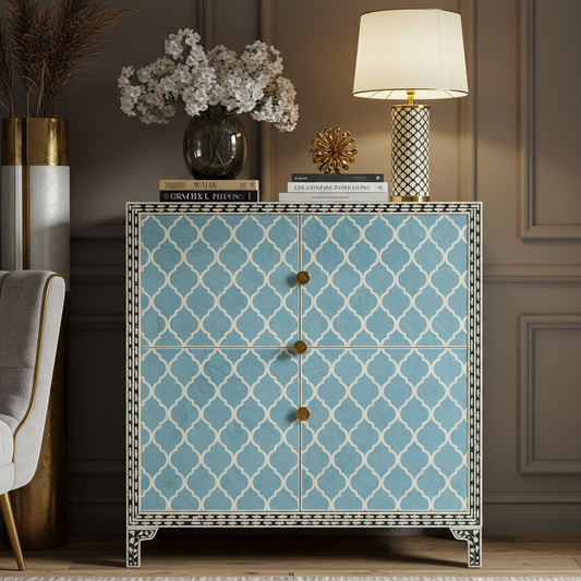 Luxury Bone Inlay or Mother of Pearl Furniture