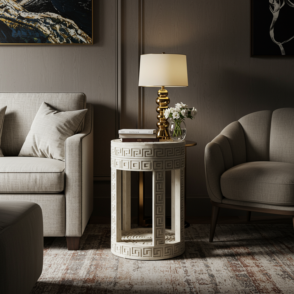 Luxury Bone Inlay or Mother of Pearl Furniture