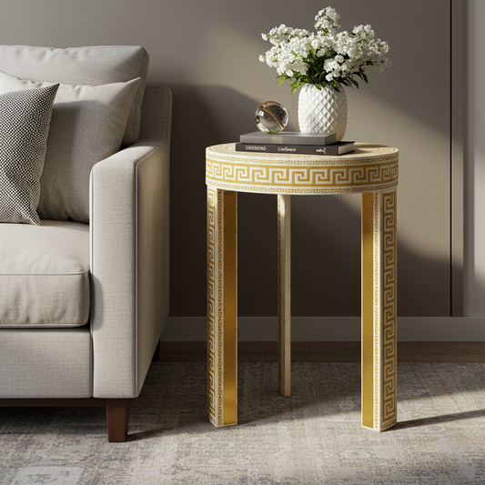 Luxury Bone Inlay or Mother of Pearl Furniture