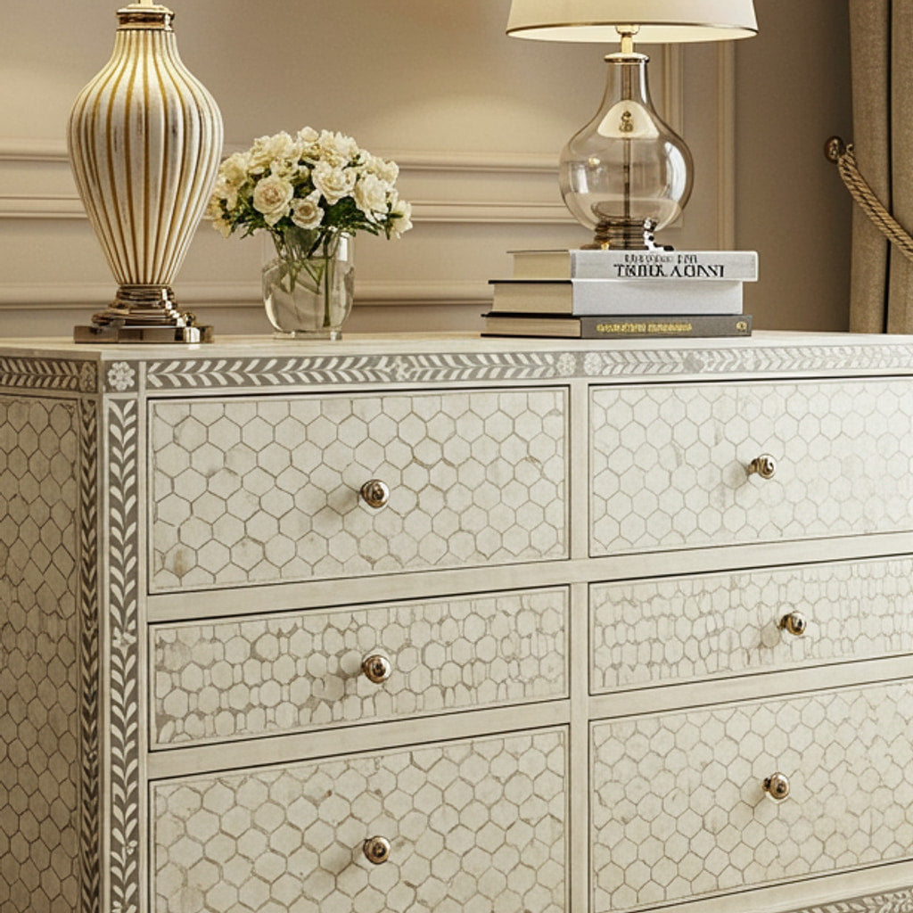 All about bone inlay dresser : a magnificent piece to your home