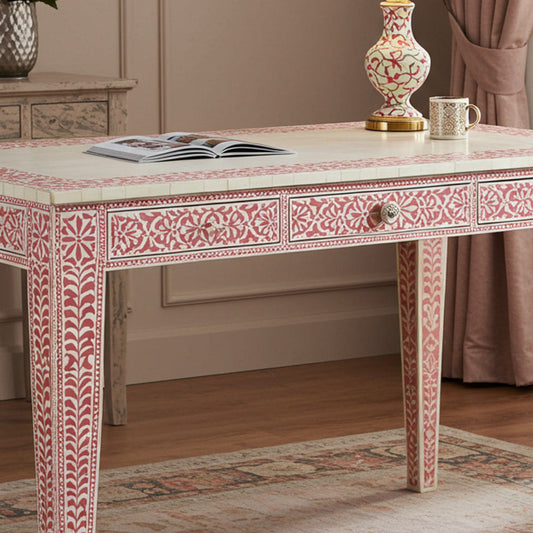 The Marvelous World of a Bone Inlay Desk