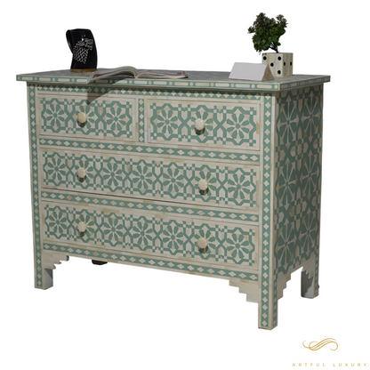 Antique Bone Inlay dressers | Luxury Handmade Dresser