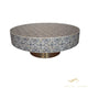 Bone Inlay Vector Design Coffee Table | Luxury Handmade Coffee Table