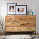 Wood Rustic Dresser Bella Antique | Luxury Handmade Dresser