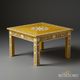 Intricately Handcrafted Wooden Inlaid Coffee Table | Luxury Handmade Coffee Table