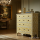 Hand-Painted Floral Pattern Wooden Chest of Drawers | Luxury Handmade Chest of Drawer