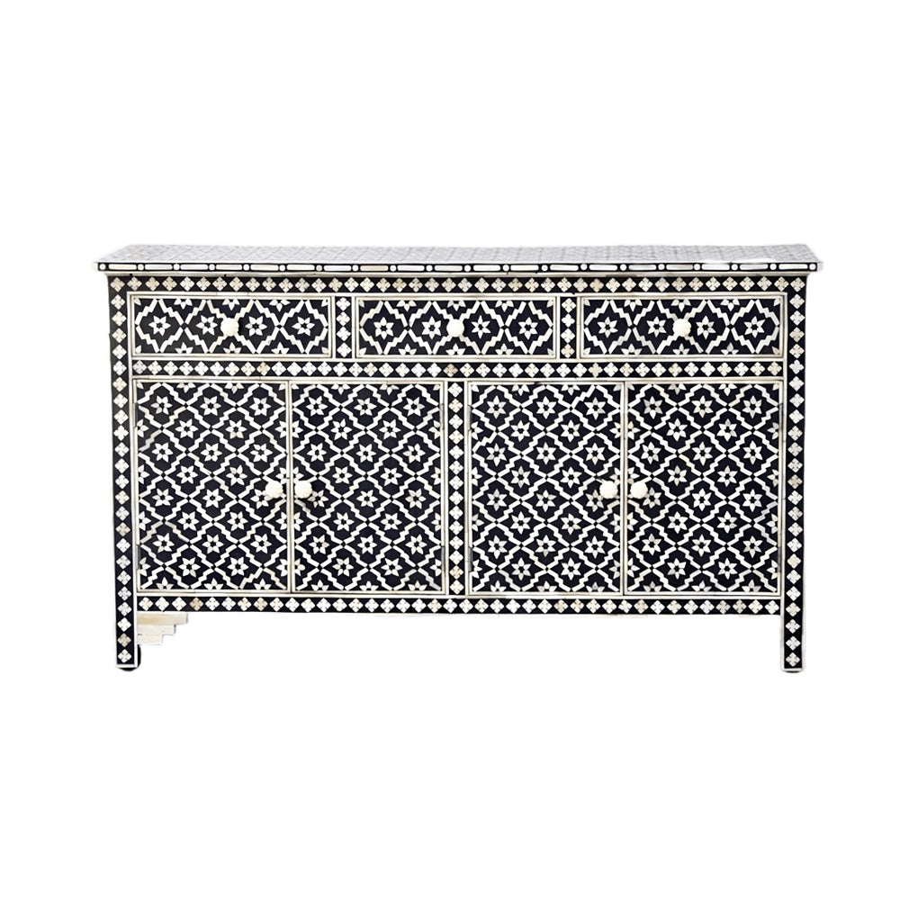 Handmade Bone Inlay Sideboard